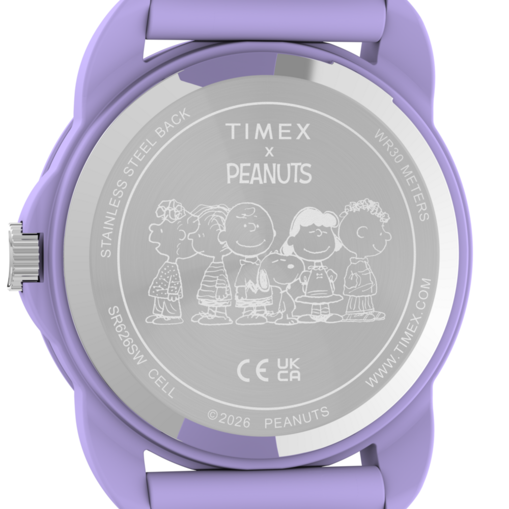 Peanuts® x Timex Youth Spring 30mm Silicone Strap Watch