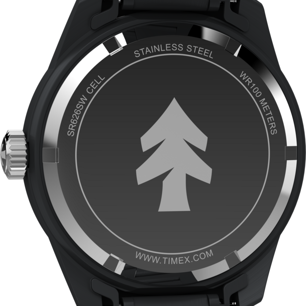 Huckberry x Timex 1979 Black Max 41mm Stainless Steel Bracelet Watch