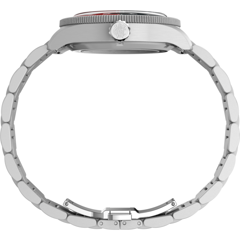 Waterbury Heritage Automatic GMT 41.5mm Stainless Steel Bracelet Watch