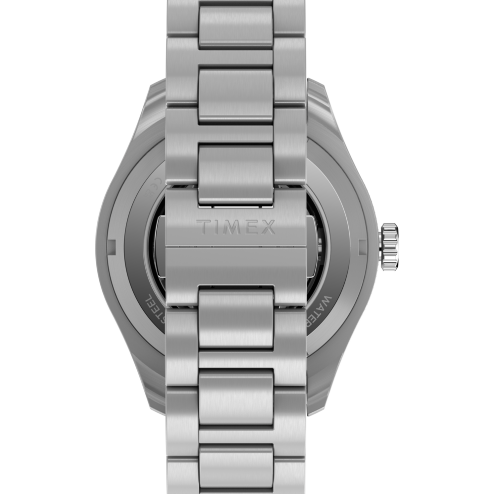 Waterbury Heritage Automatic GMT 41.5mm Stainless Steel Bracelet Watch