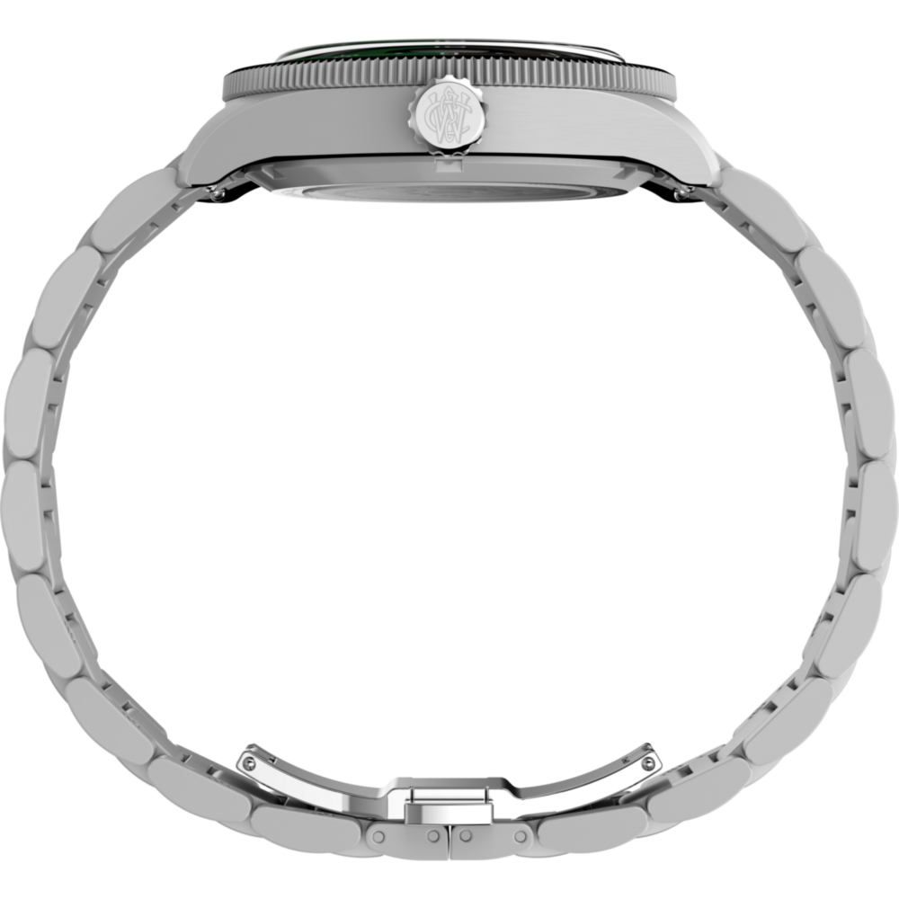 Waterbury Heritage Automatic GMT 41.5mm Stainless Steel Bracelet Watch