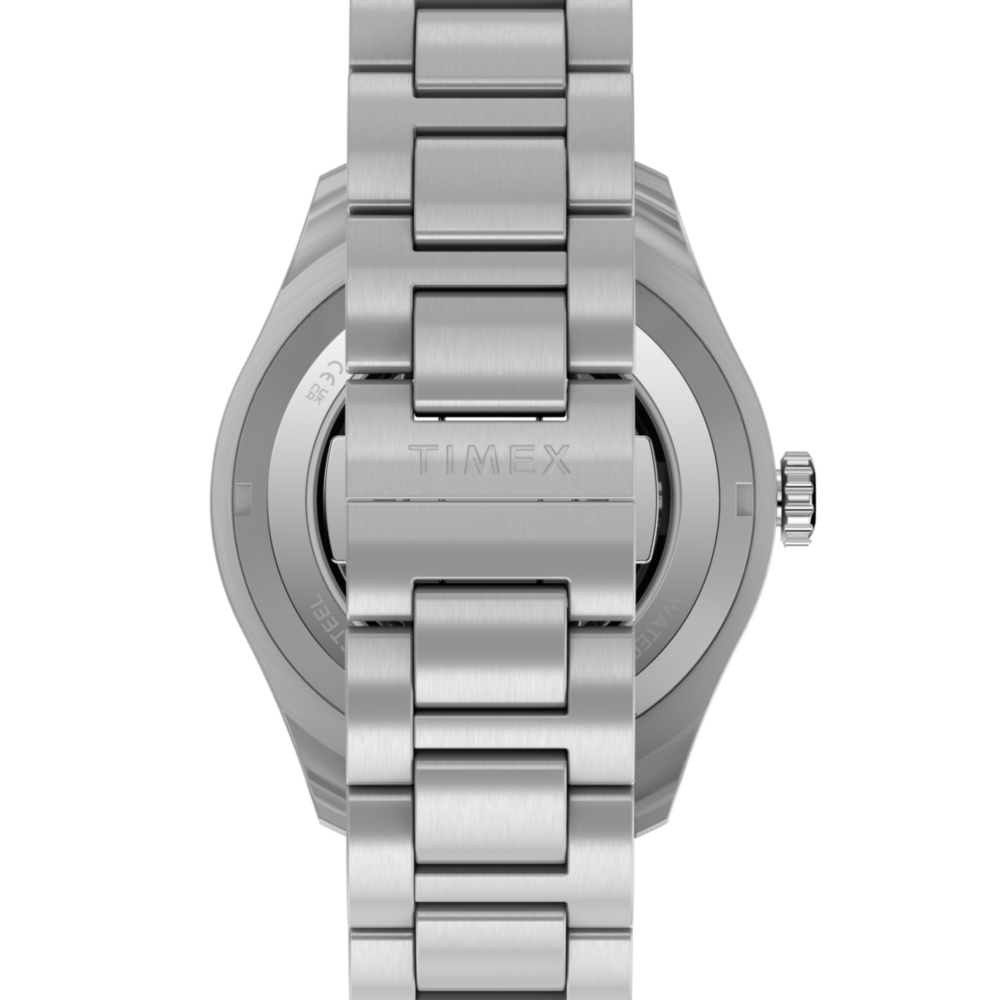 Waterbury Heritage Automatic GMT 41.5mm Stainless Steel Bracelet Watch