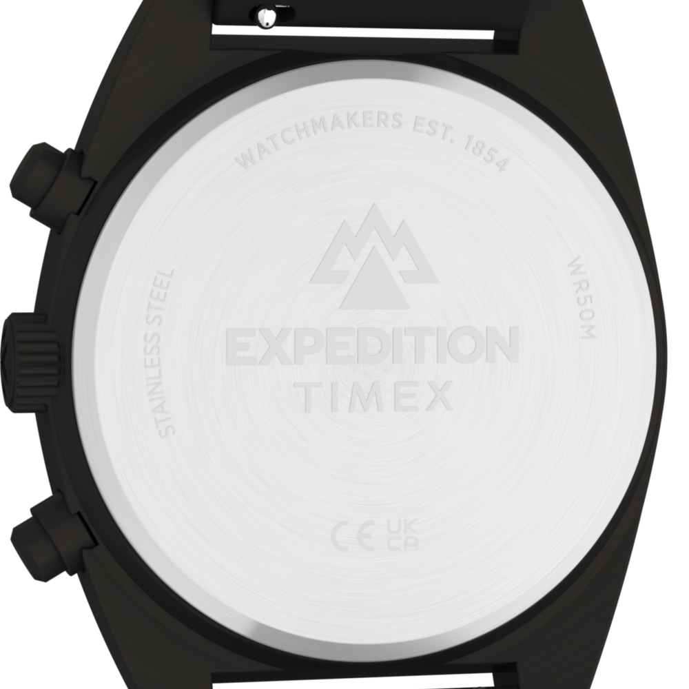 Expedition® Capstone Chronograph 41mm Silicone Strap Watch