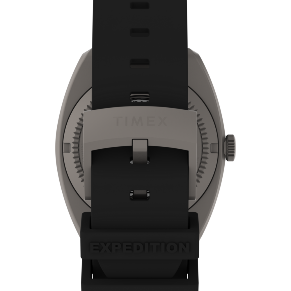 Expedition® Pioneer Titanium Automatic 41mm HNBR Synthetic Rubber Strap Watch