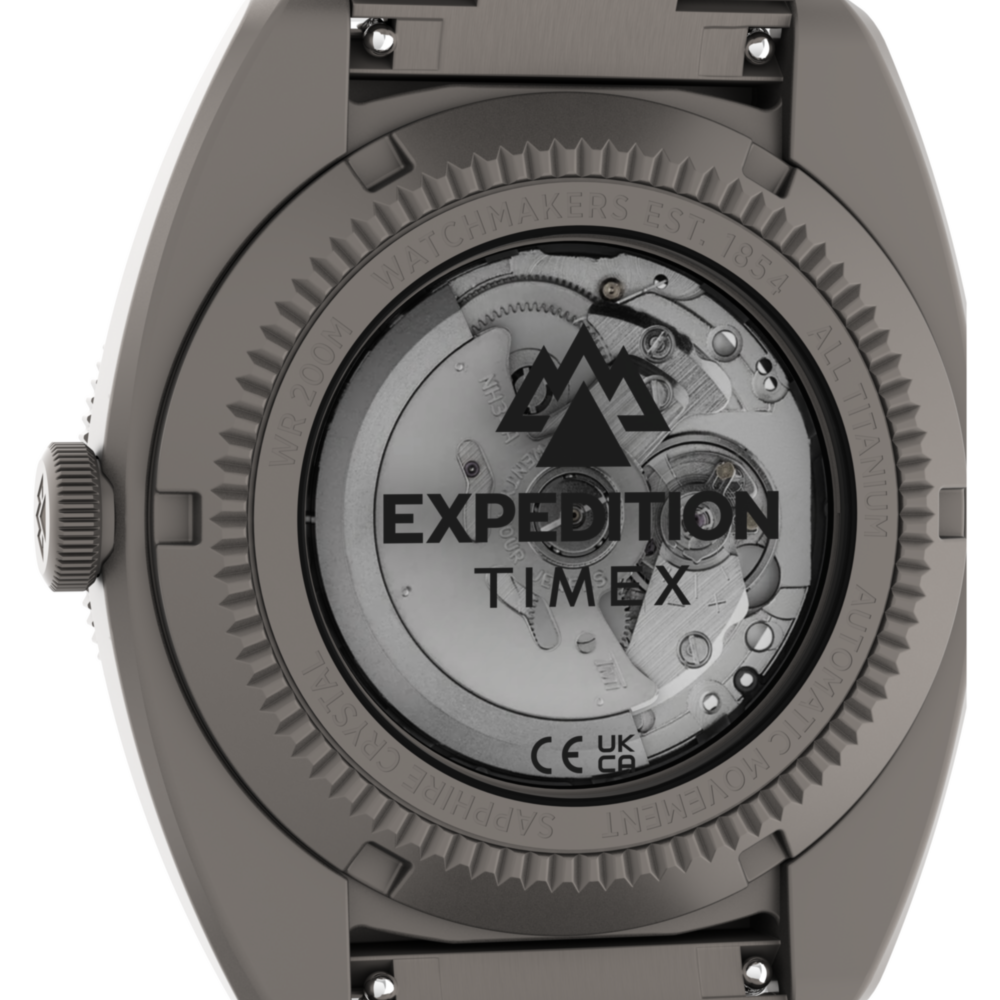 Expedition® Pioneer Titanium Automatic 41mm Bracelet Watch