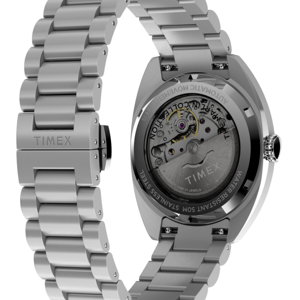 Marlin® Draper Automatic 37mm Stainless Steel Bracelet Watch