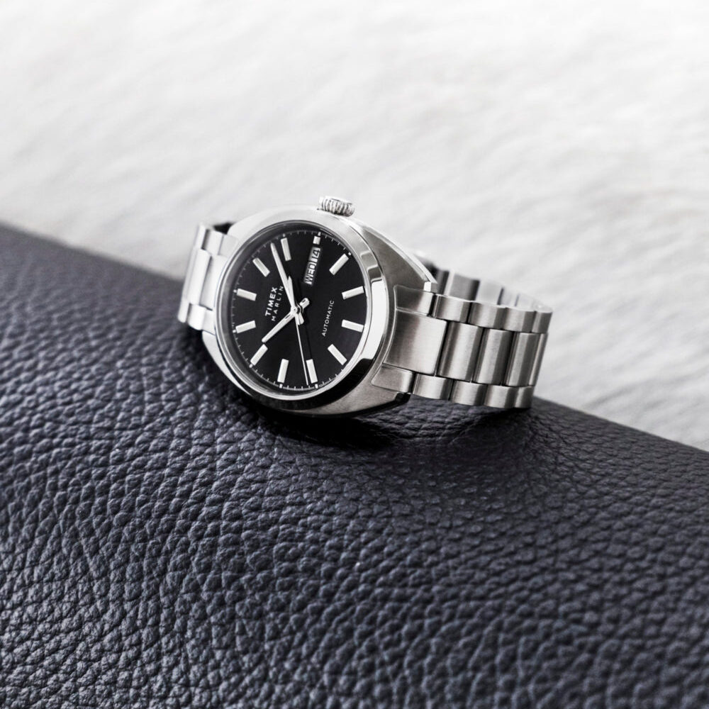 Marlin® Draper Automatic 37mm Stainless Steel Bracelet Watch