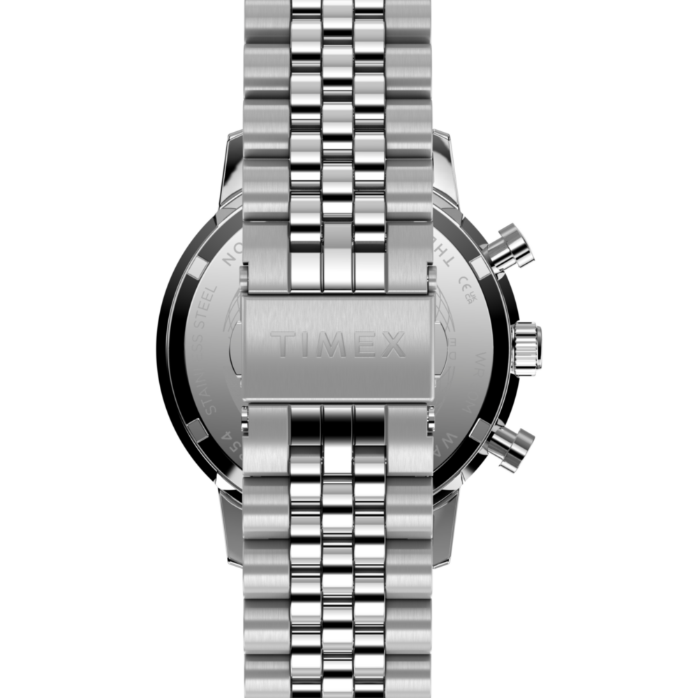 Marlin® Chronograph Tachymeter 40mm Stainless Steel Bracelet Watch