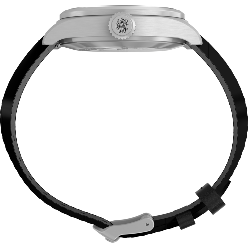 Waterbury Ace 41mm Leather Strap Watch
