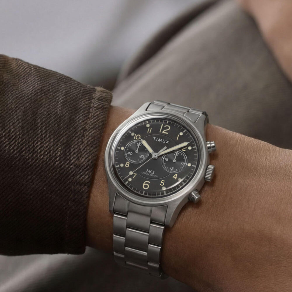 MK1 Chronograph 40mm Stainless Steel Bracelet Watch