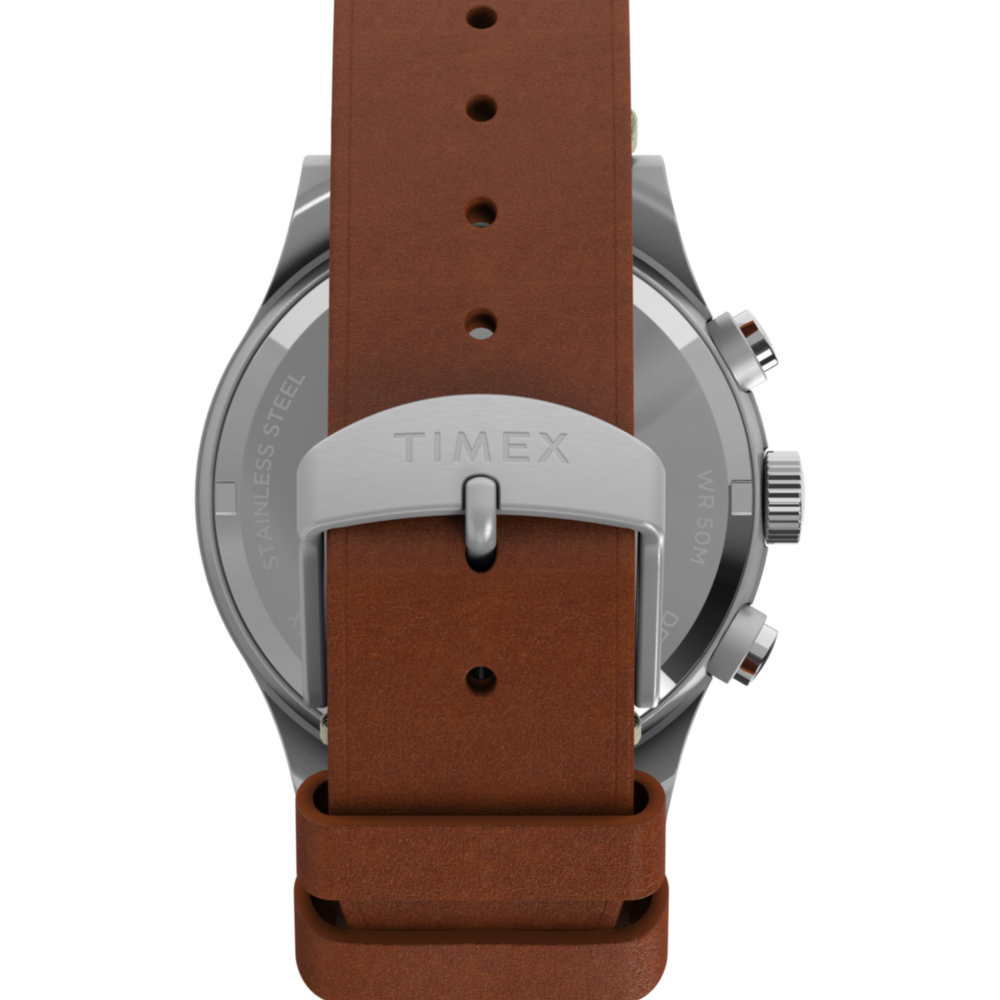 MK1 Chronograph 40mm Leather Strap Watch