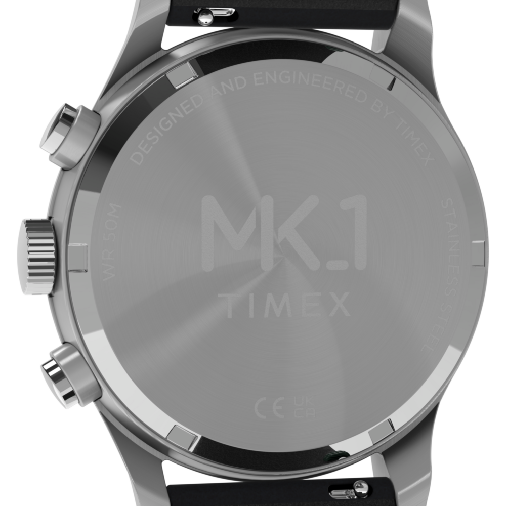 MK1® Chronograph 40mm Leather Strap Watch
