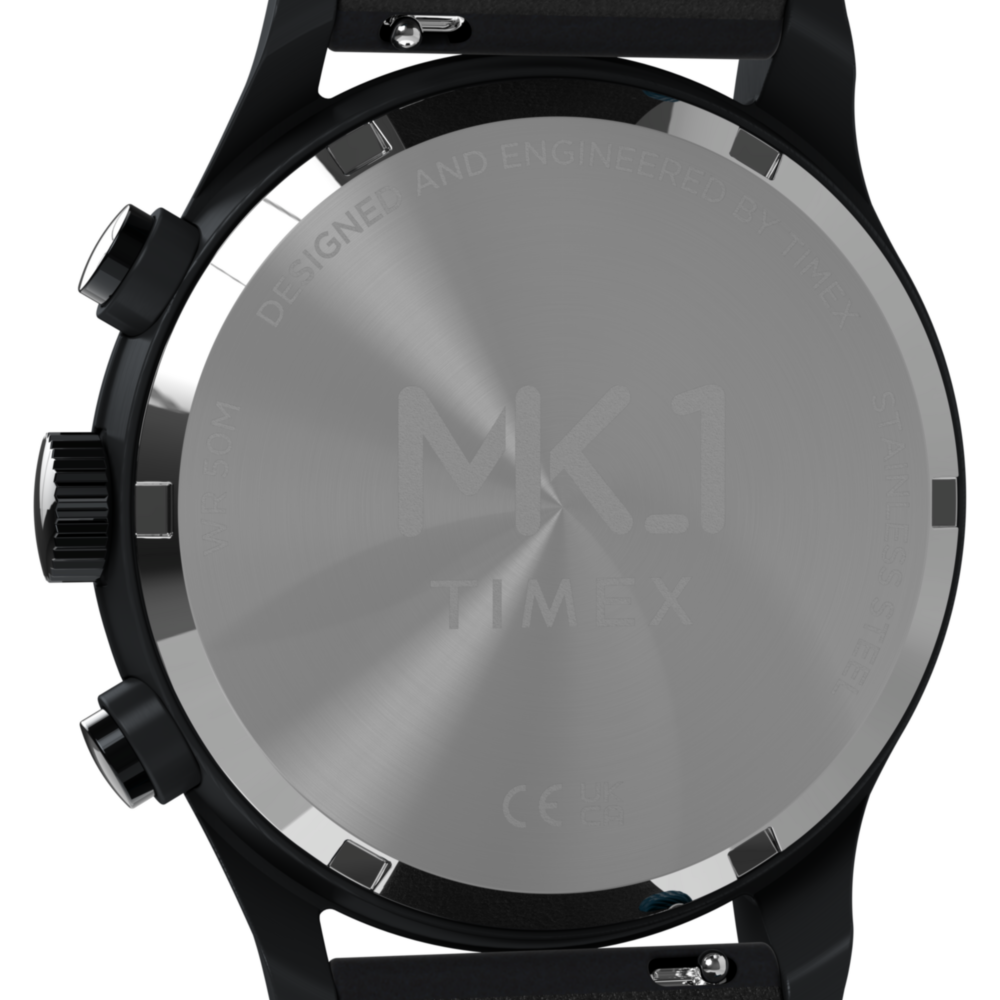 MK1® Chronograph 40mm Leather Strap Watch