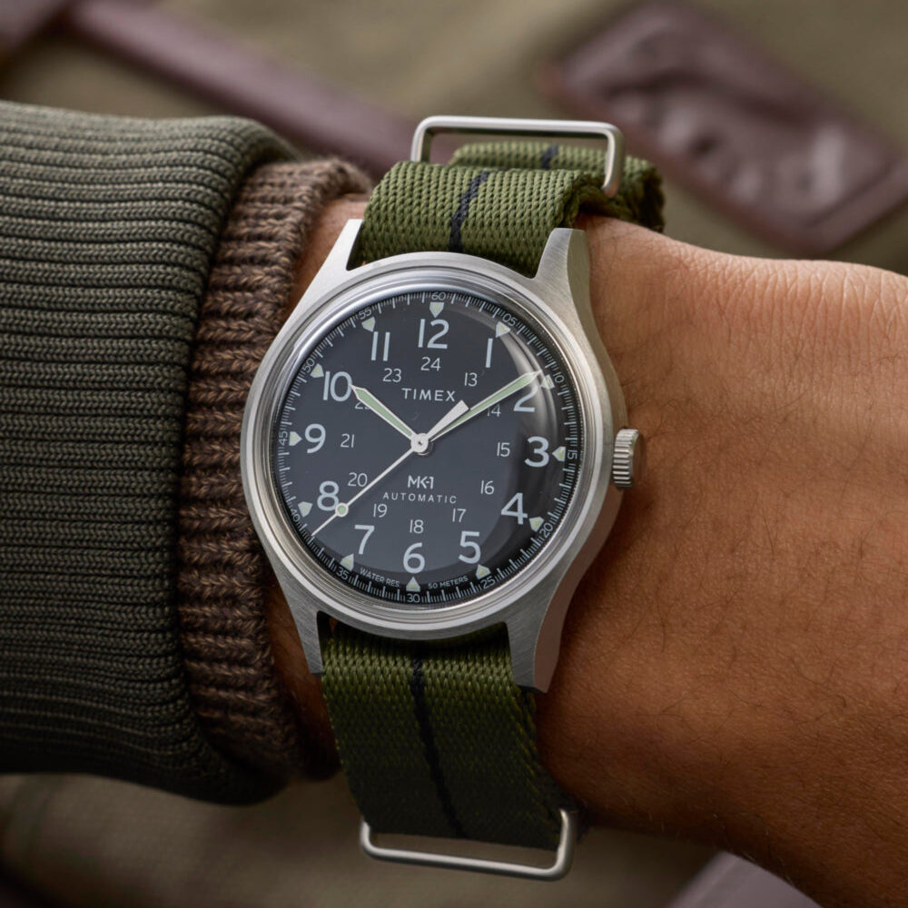 MK1 Automatic 40mm Fabric Strap Watch