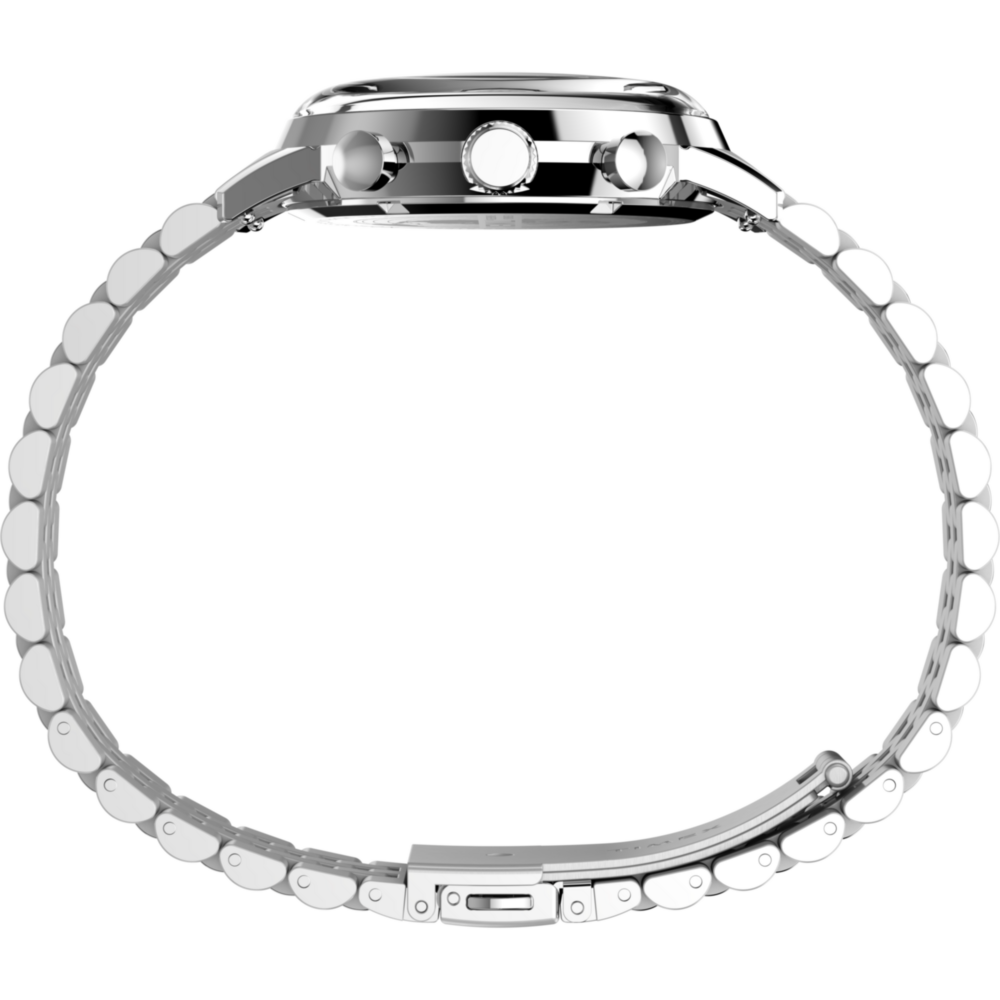 Marlin® Quartz Chrono 40mm Stainless Steel Bracelet Watch
