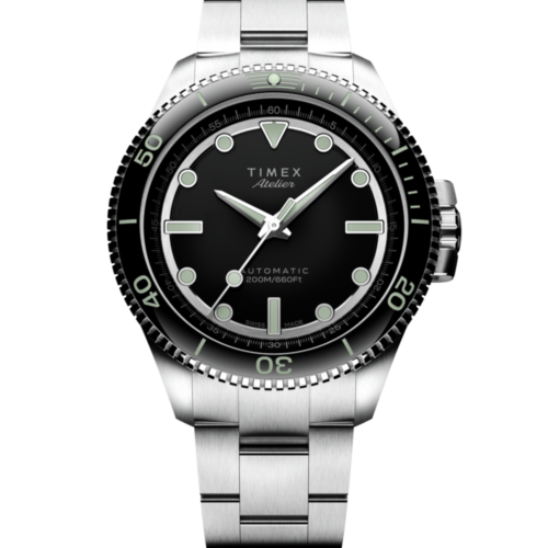 Timex Atelier Marine M1a 41mm Swiss Made Automatic Stainless Steel Bracelet