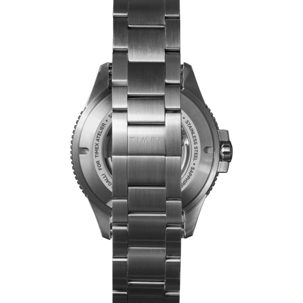 Timex Atelier Marine M1a 41mm Swiss Made Automatic Stainless Steel Bracelet