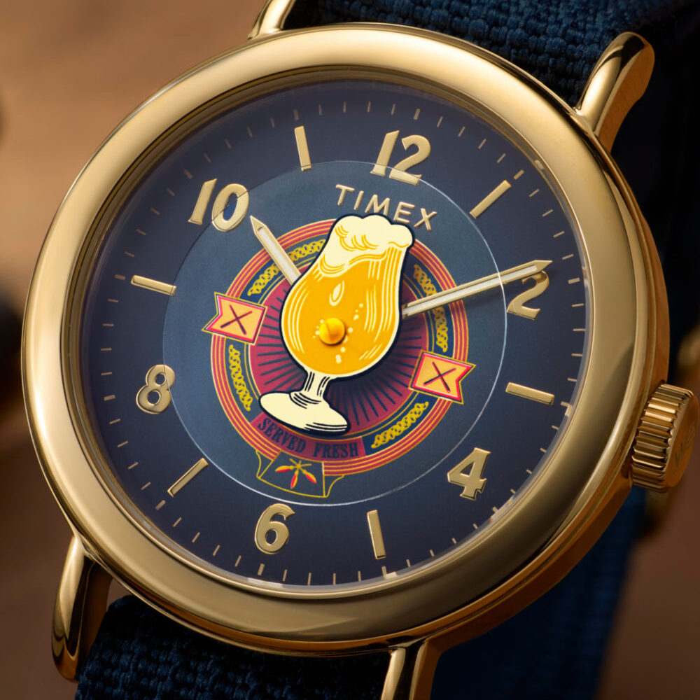 Harry Potter x Timex Weekender Butterbeer 40mm Fabric Strap Watch