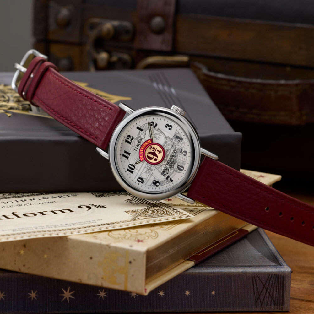 Harry Potter x Timex Weekender Platform 9 3/4 37mm Leather Strap Watch