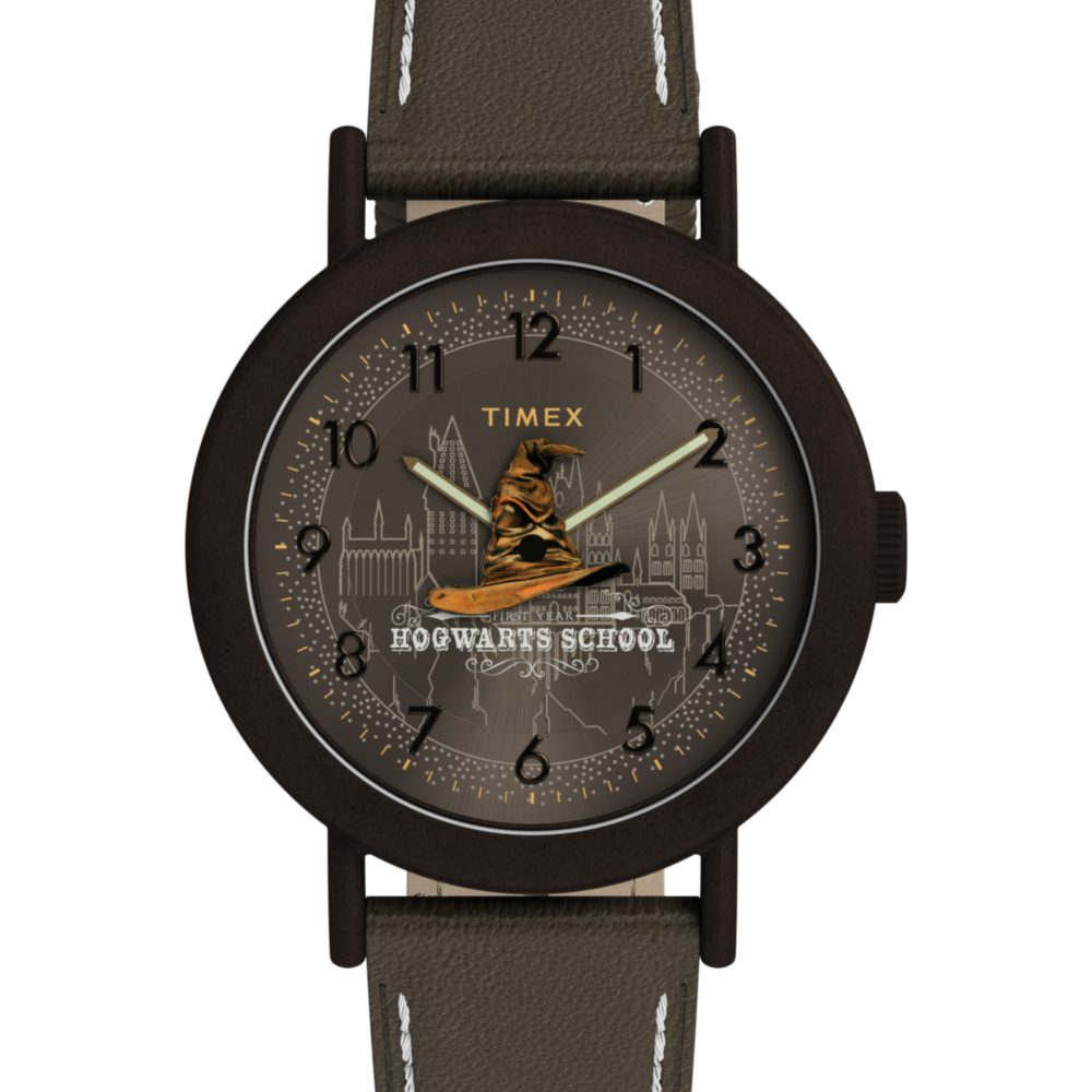 Harry Potter x Timex Weekender Sorting Hat 37mm Leather Strap Watch