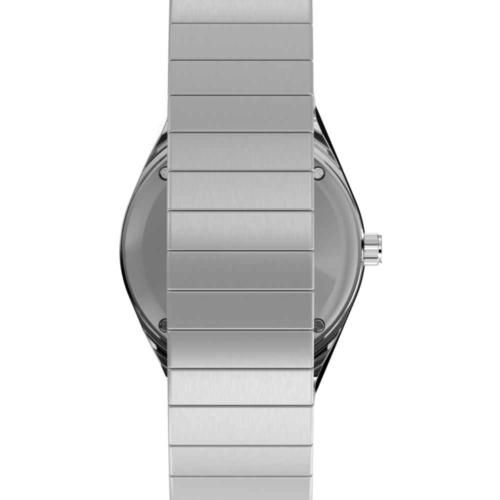 Q Timex® Mini 30mm Stainless Steel Expansion Band Watch