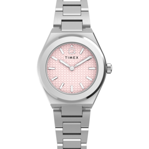 Q Timex® Continental Mini 24mm Stainless Steel Bracelet Watch