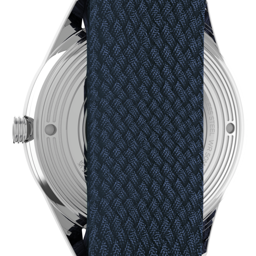 Peanuts® x Timex Marlin® Jet Automatic Easy Rider 38mm Fabric Strap Watch