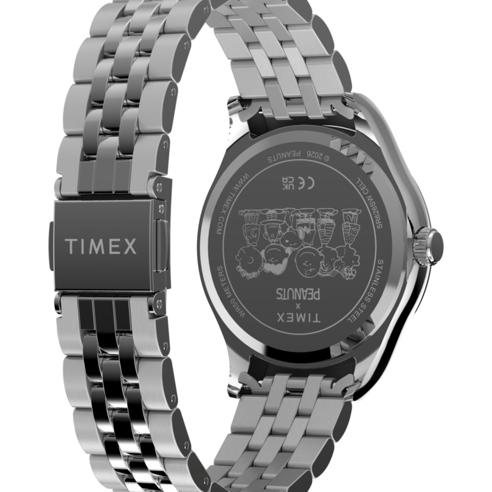 Peanuts® x Timex Legacy Snoopy Umbrella Stainless Steel Bracelet Watch