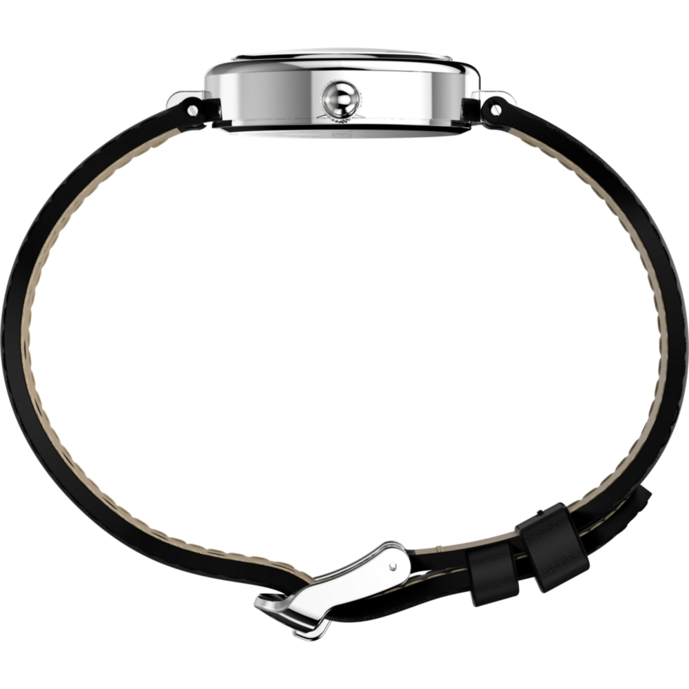 Cavatina® Luxe 22mm Leather Strap Watch