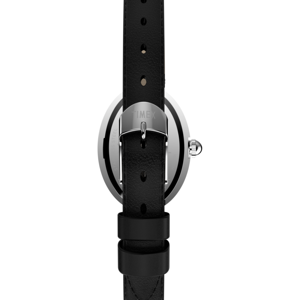 Cavatina® Luxe 22mm Leather Strap Watch