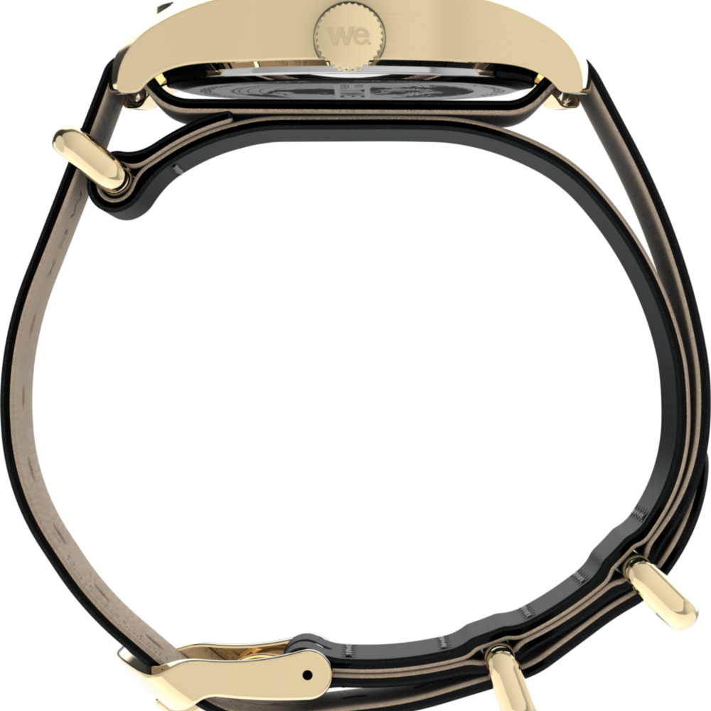 Timex Weekender® New England 34mm Leather Strap Watch