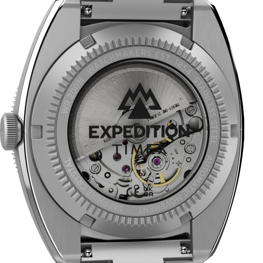 Expedition® Pioneer Automatic 41mm Stainless Steel Bracelet Watch