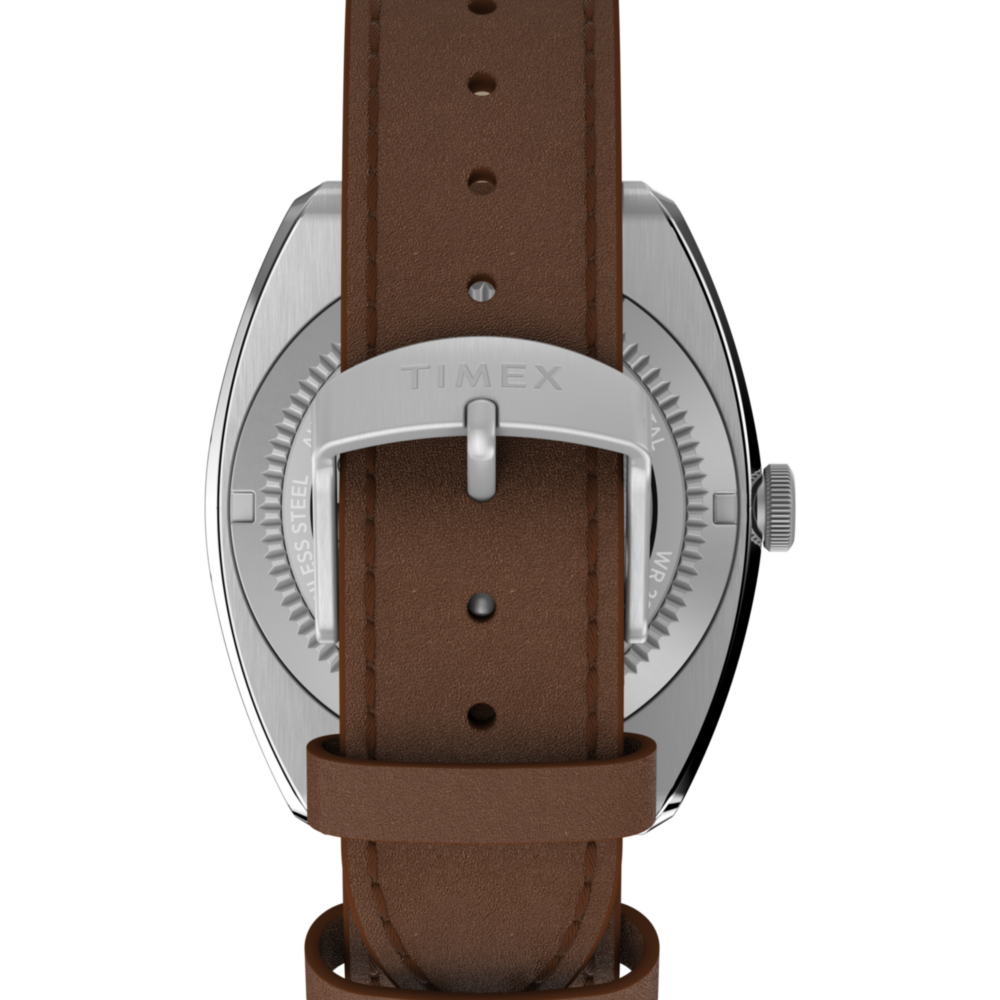 Expedition® Pioneer Automatic 41mm Leather Strap Watch