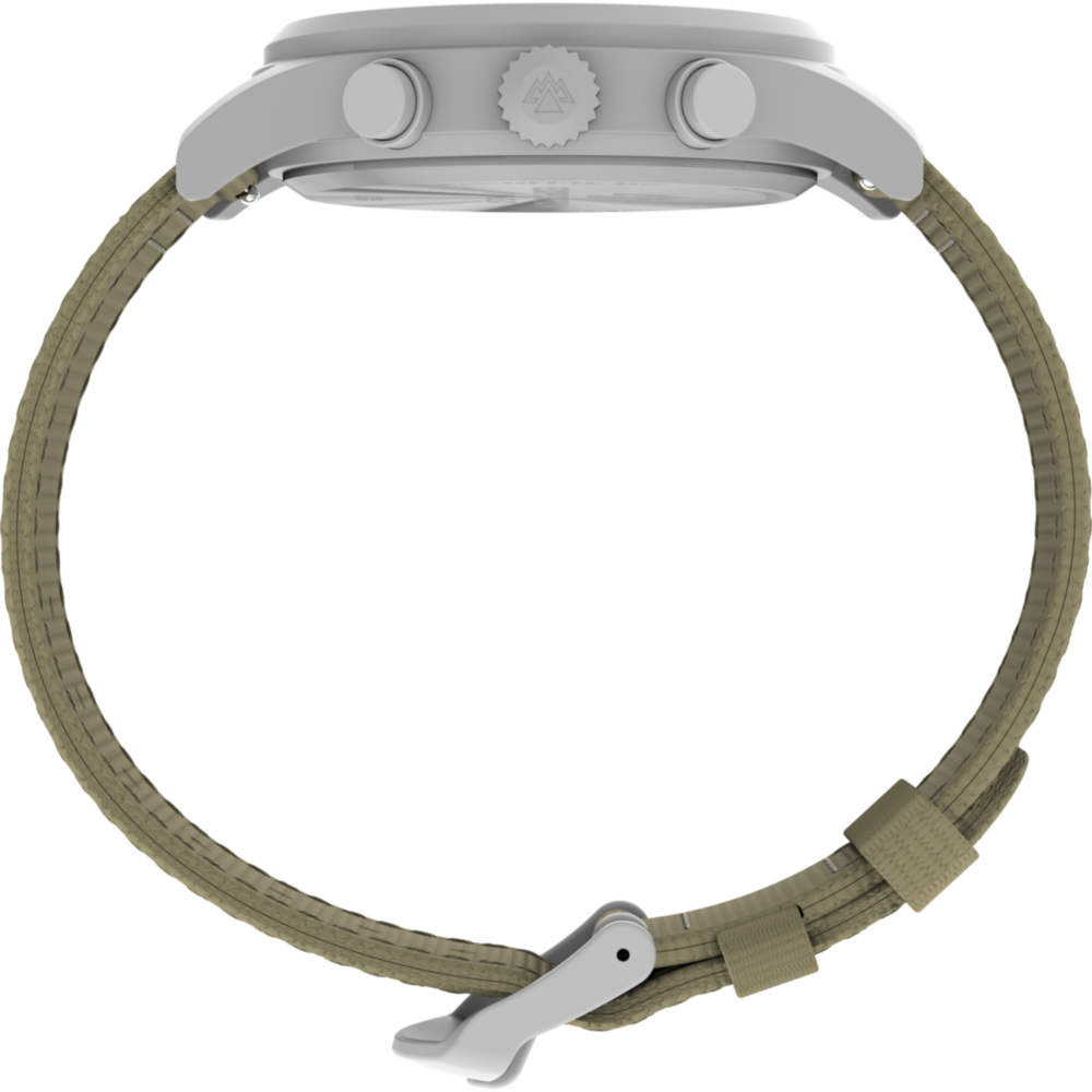 Expedition® Sierra Chronograph 43mm Fabric Strap Watch