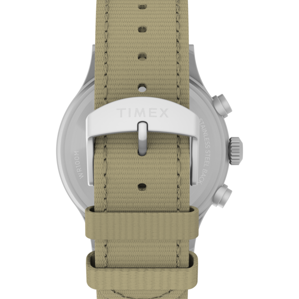 Expedition® Sierra Chronograph 43mm Fabric Strap Watch
