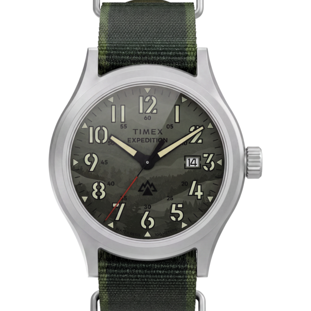 Expedition® Sierra 40mm Fabric Strap Watch