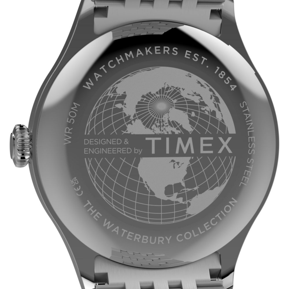 Waterbury Classic Sub-Second 39mm Stainless Steel Bracelet Watch