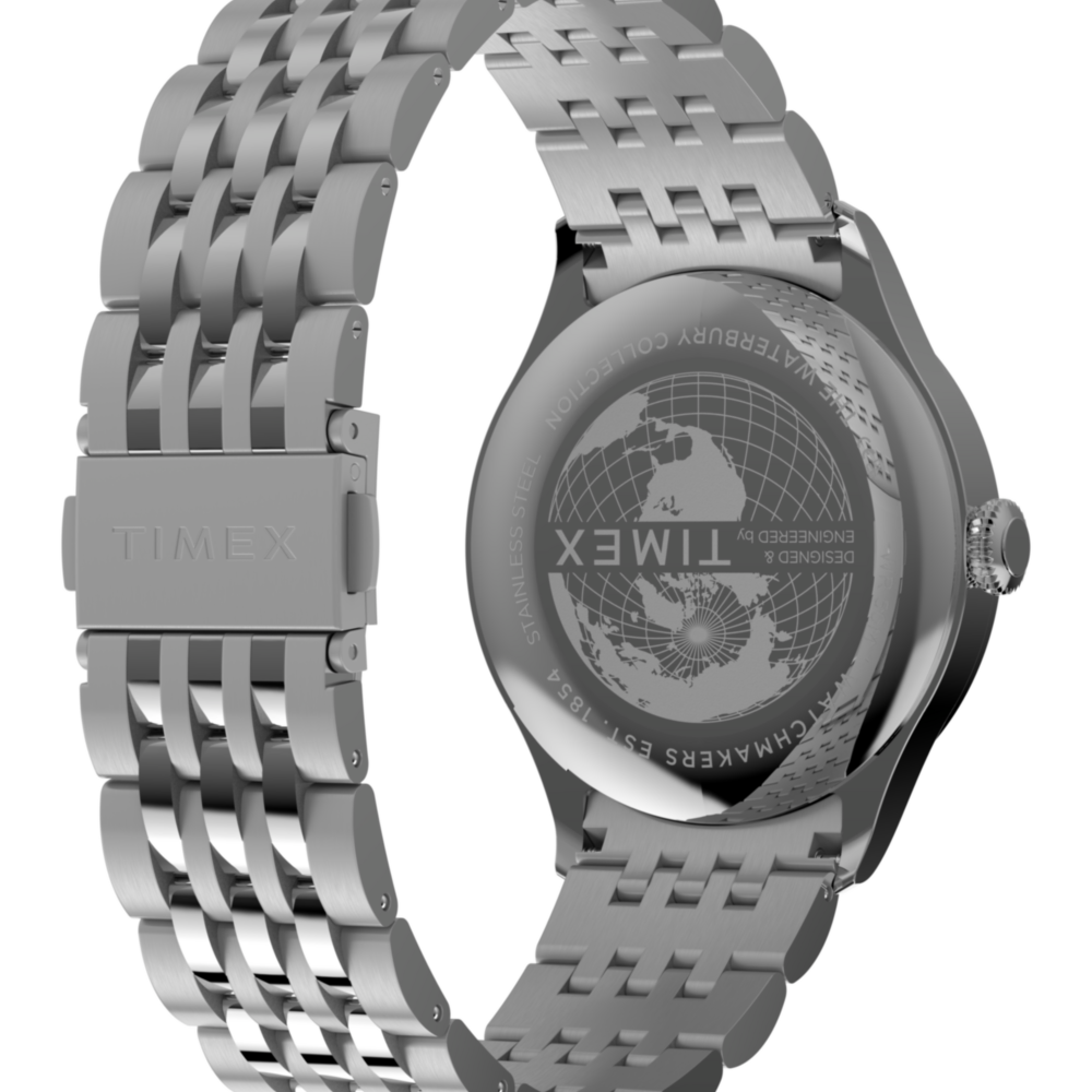 Waterbury Classic Sub-Second 39mm Stainless Steel Bracelet Watch