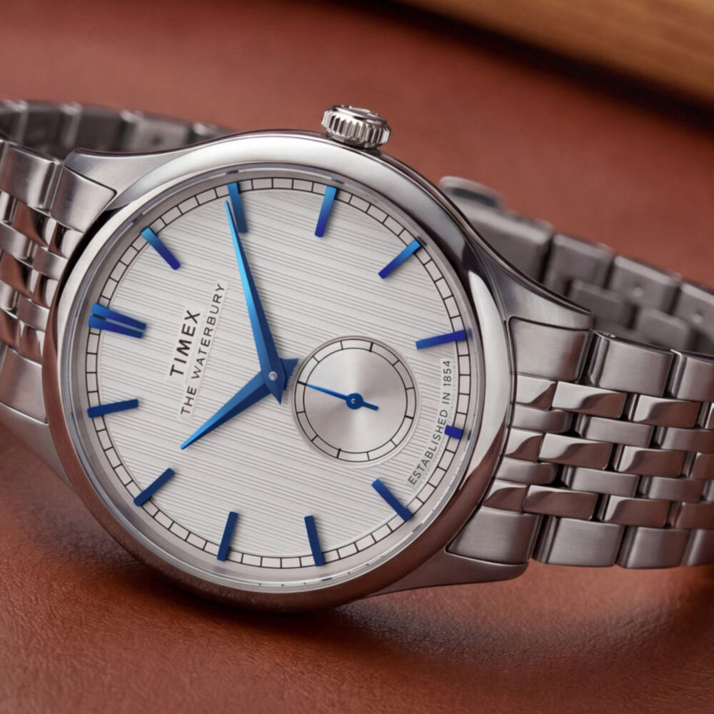 Waterbury Classic Sub-Second 39mm Stainless Steel Bracelet Watch
