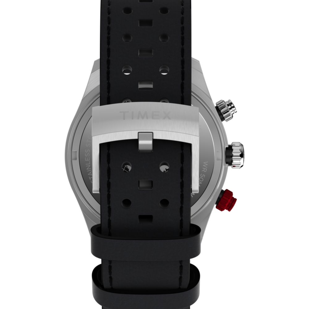 Waterbury Heritage Chronograph 39mm Leather Strap Watch