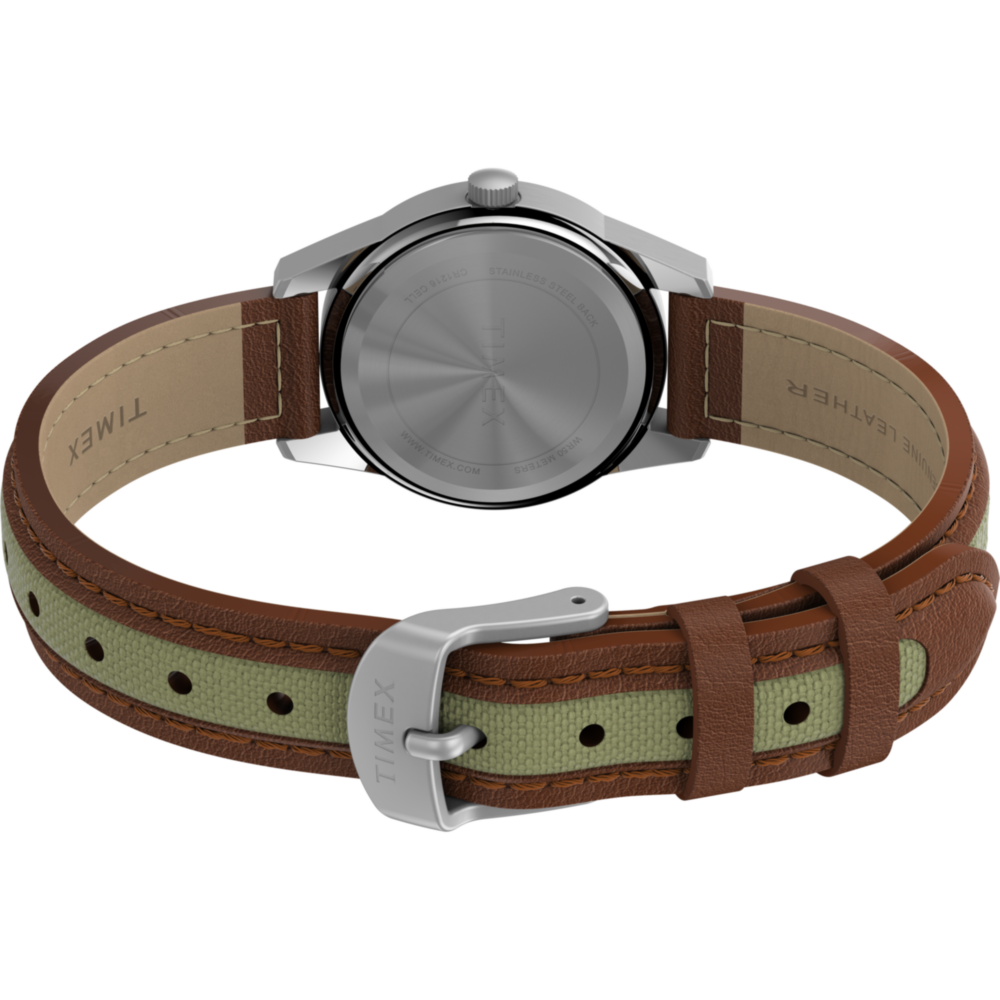 Expedition Field Mini 26mm Leather Strap Watch