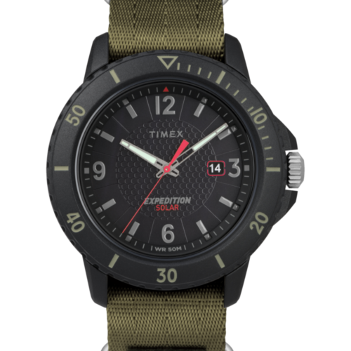Expedition Gallatin Solar 44mm Fabric Strap Watch