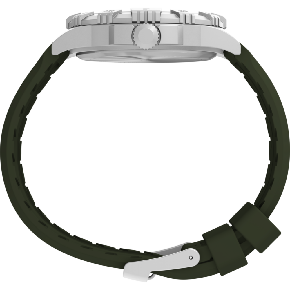 Expedition Ridge 43mm Silicone Strap Watch