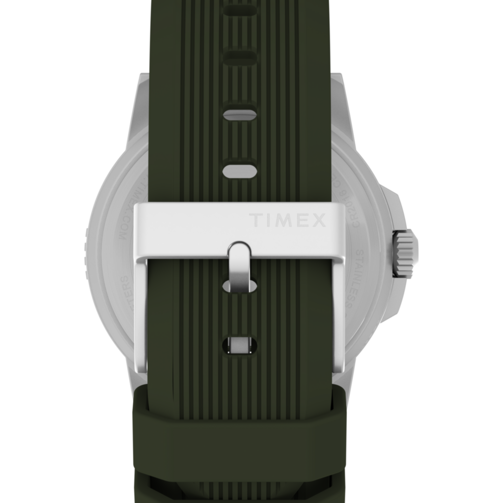 Expedition Ridge 43mm Silicone Strap Watch