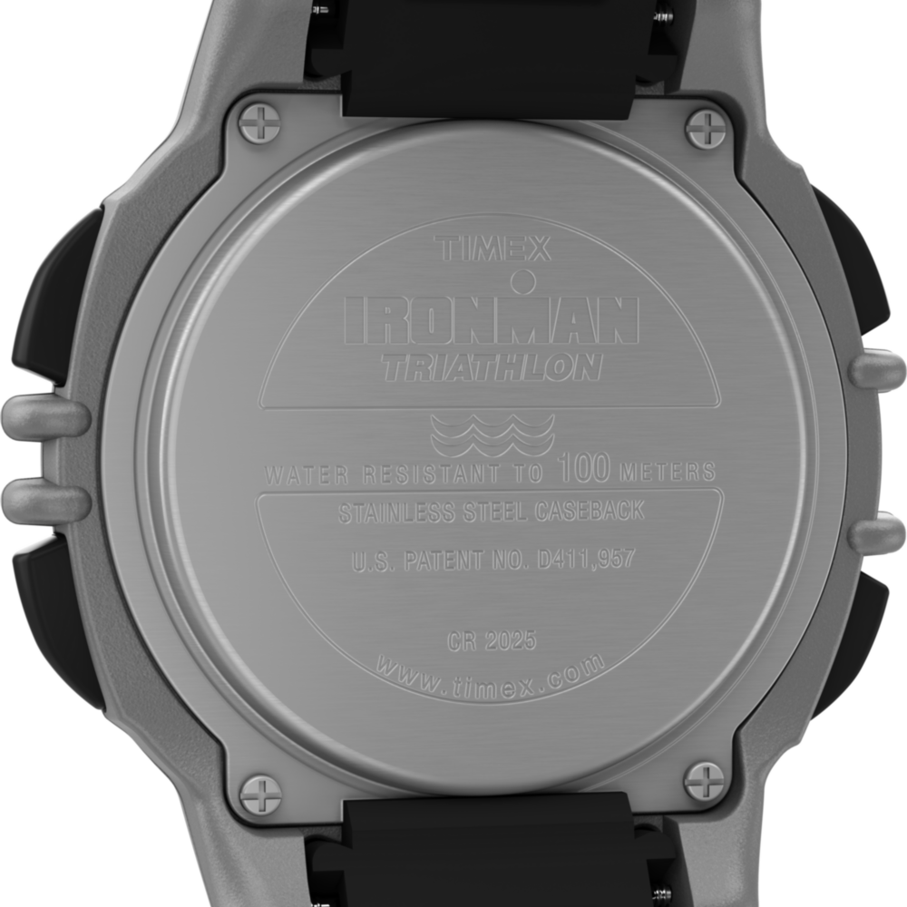 TIMEX® IRONMAN® Flix 100 Lap 42mm PU Strap Watch