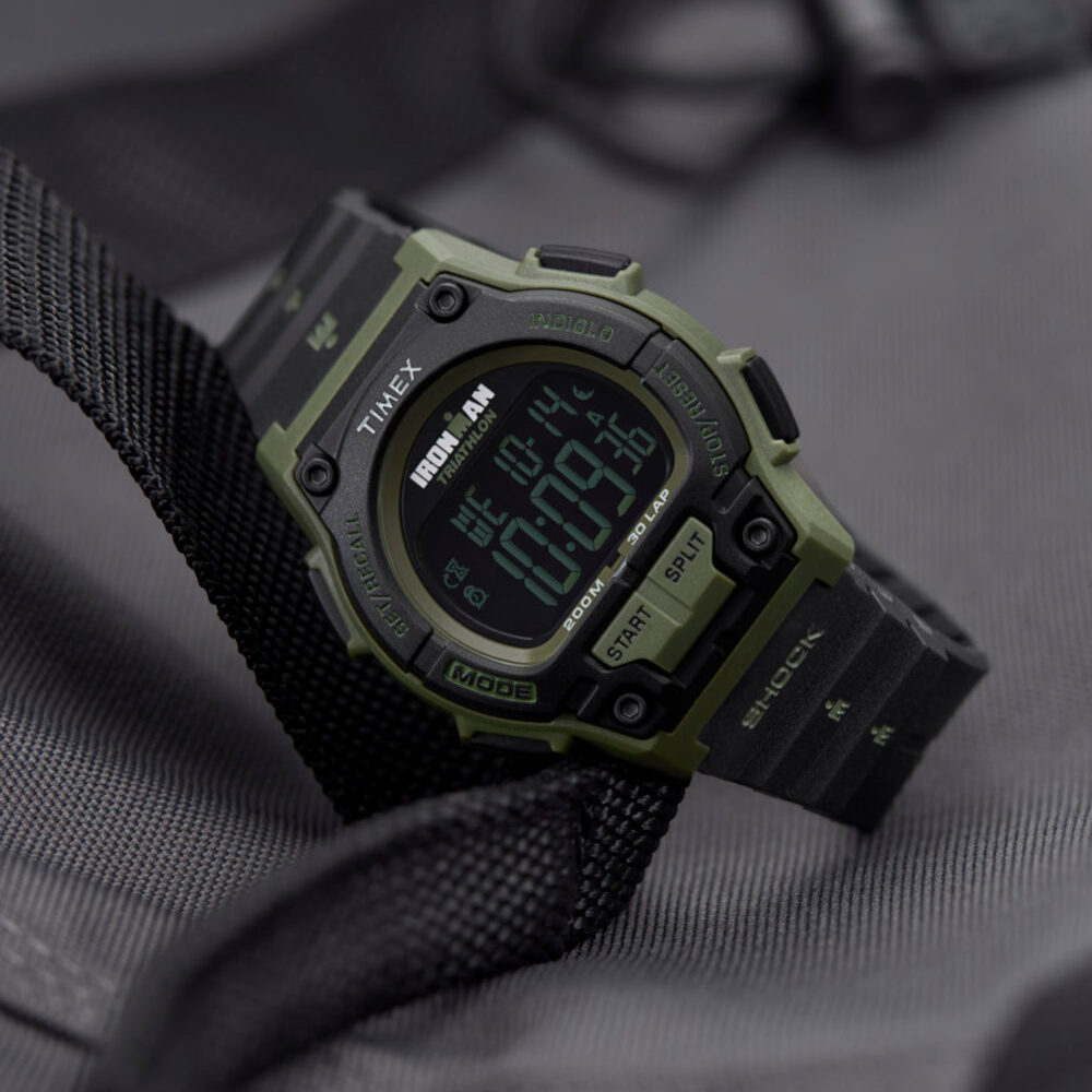 TIMEX® IRONMAN® Shock Endure 42mm Resin Strap Watch