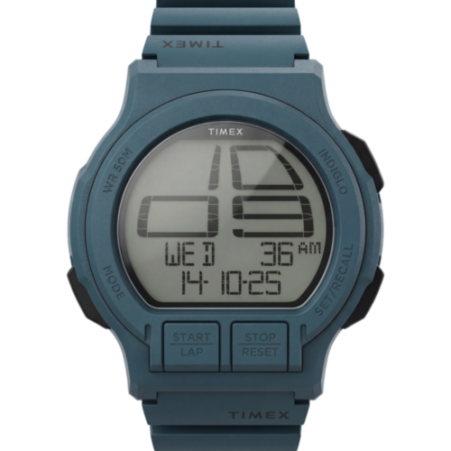 Retroware Digital 46mm Resin Strap Watch