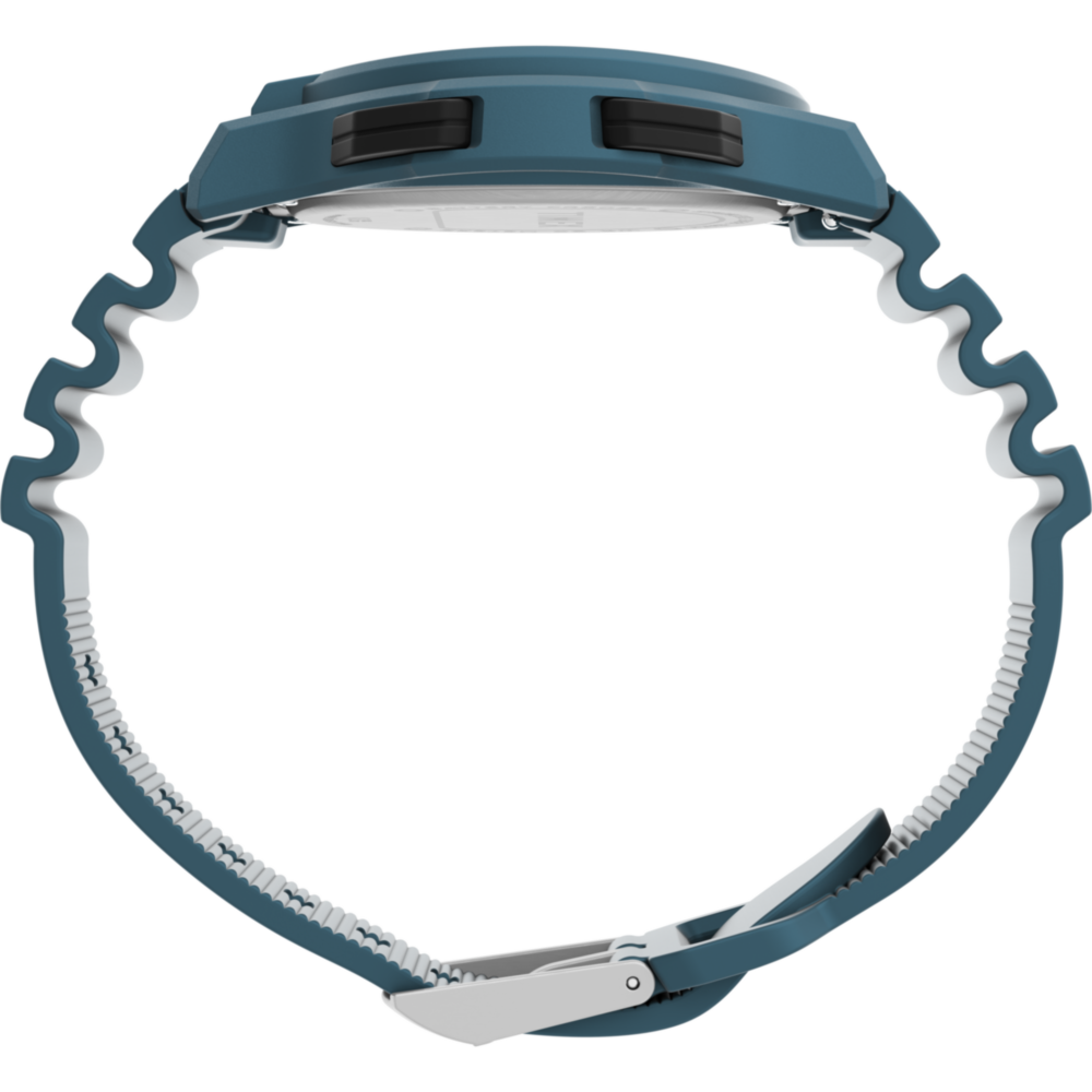 Retroware Digital 46mm Resin Strap Watch