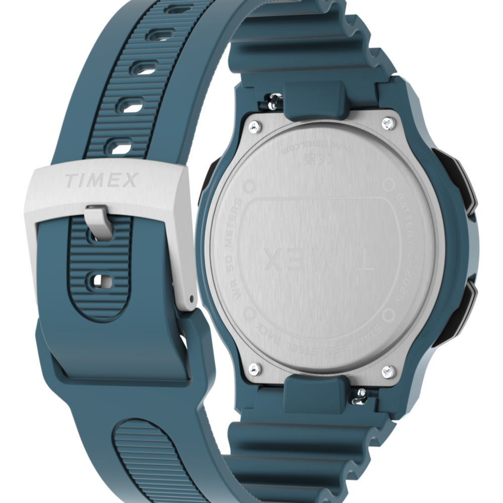 Retroware Digital 46mm Resin Strap Watch