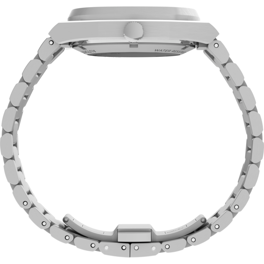 Timex® Automatic E Line 38mm Stainless Steel Bracelet Watch